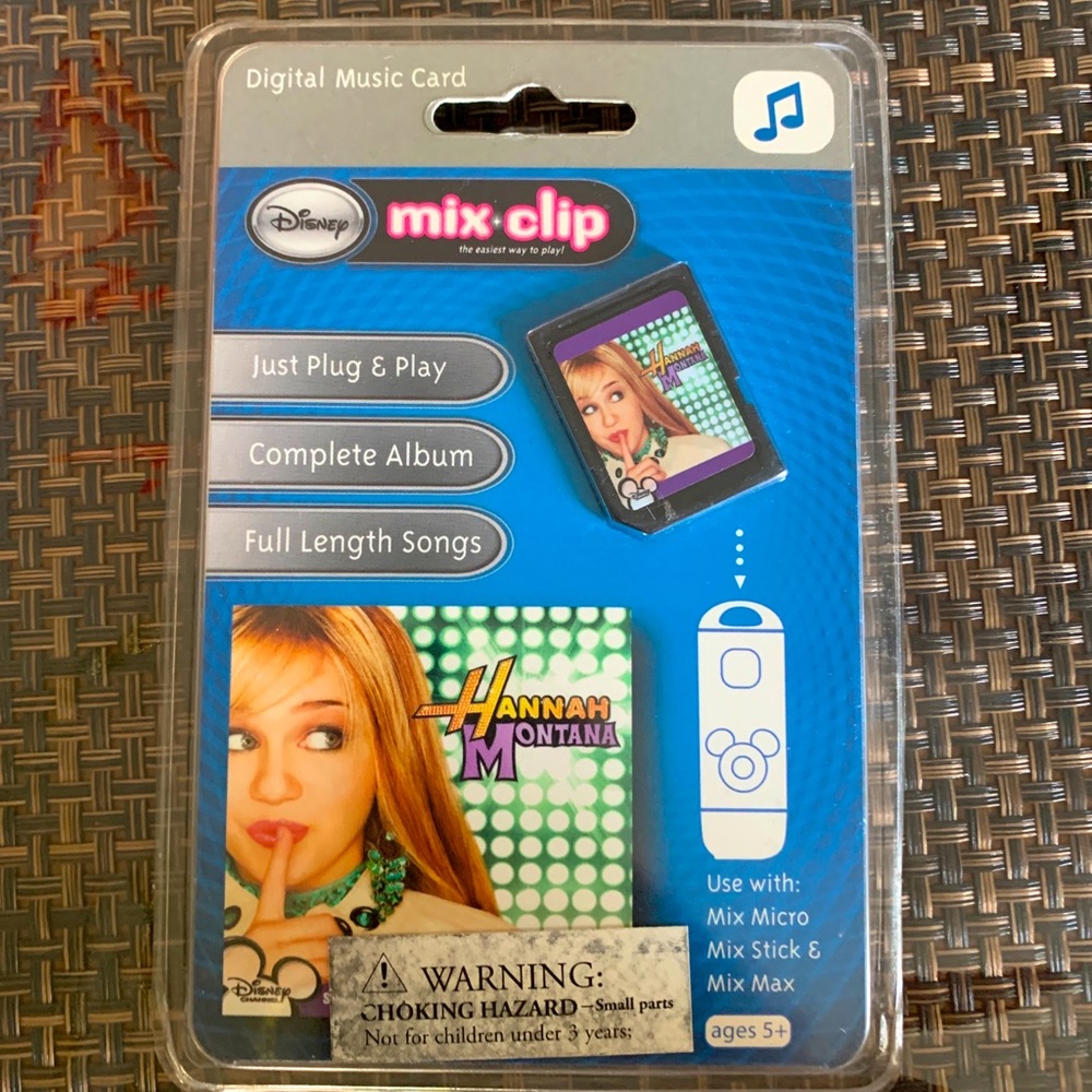 Disney: Mix Clip Digital Music Card-Hannah Montana
